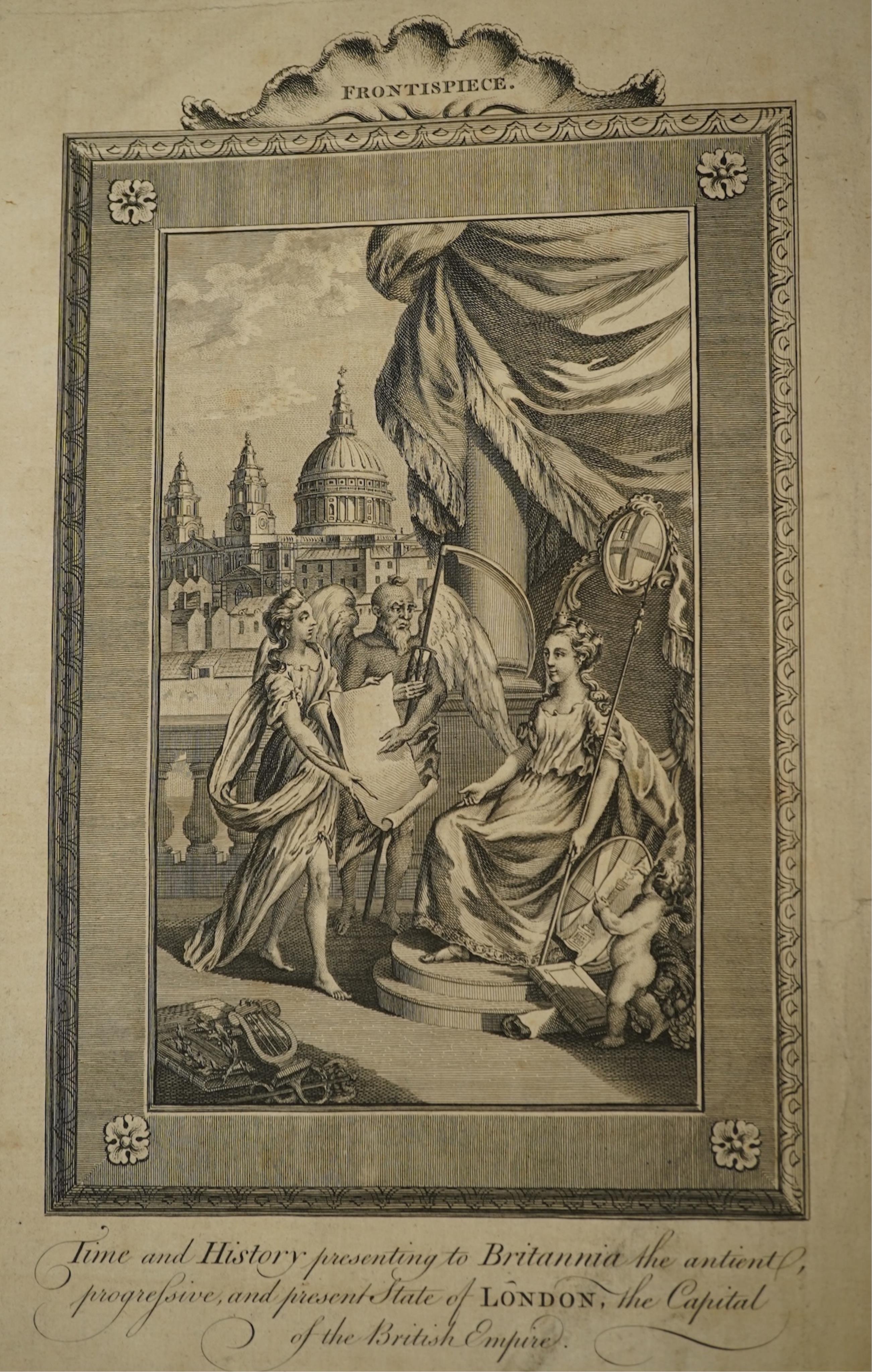Hogarth, William - The Works of ... in a series of engravings: with descriptions ... by the Rev. John Trusler. To which are added, Anecdotes of the Author and his Works ... 2 vols. portrait frontis. and num. engraved pla